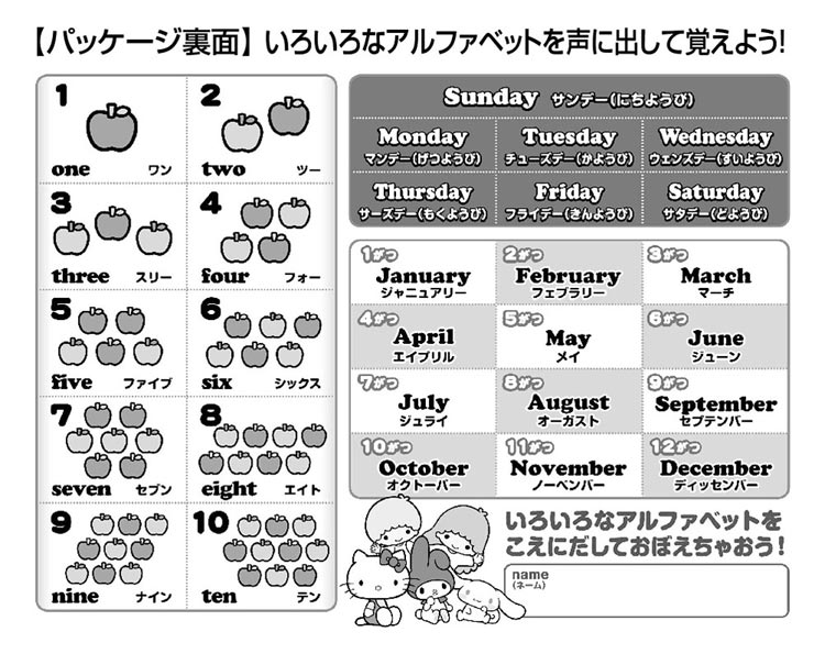 楽天市場 Bev 80 030 子供用パズル サンリオキャラクターズ アルファベットおぼえちゃおう 80ピース パズル Puzzle ギフト 誕生日 プレゼント ジグソーパズルジャパン