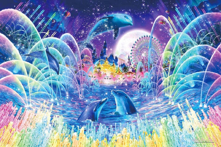 楽天市場 あす楽 Epo 23 719 ラッセン ファウンテン マジック 16ピース パズル Puzzle ギフト 誕生日 プレゼント 誕生日プレゼント ジグソーパズルジャパン