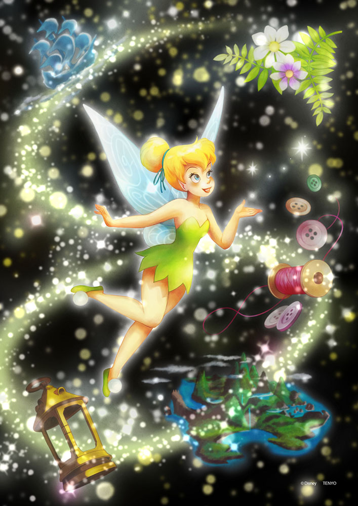 楽天市場】【あす楽】 EPO-73-305 ディズニー Tinker Bell -Fairy Magic- (ティンカーベル -フェアリー マジック-)  (ピーターパン) 300ピース パズル デコレーション パズデコ Puzzle Decoration 布パズル ギフト プレゼント :  ジグソーパズルジャパン