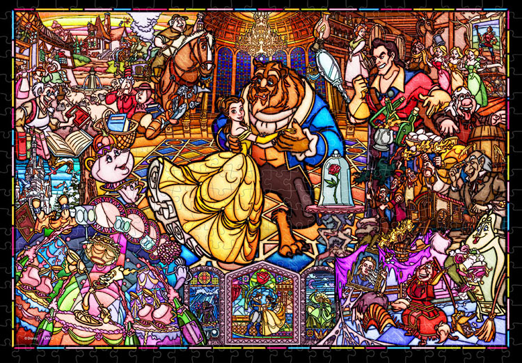 楽天市場 Ten Dsg500 667 ディズニー 美女と野獣 ストーリーステンドグラス 美女と野獣 500ピース Cp D パズル Puzzle ギフト 誕生日 プレゼント ジグソーパズルジャパン