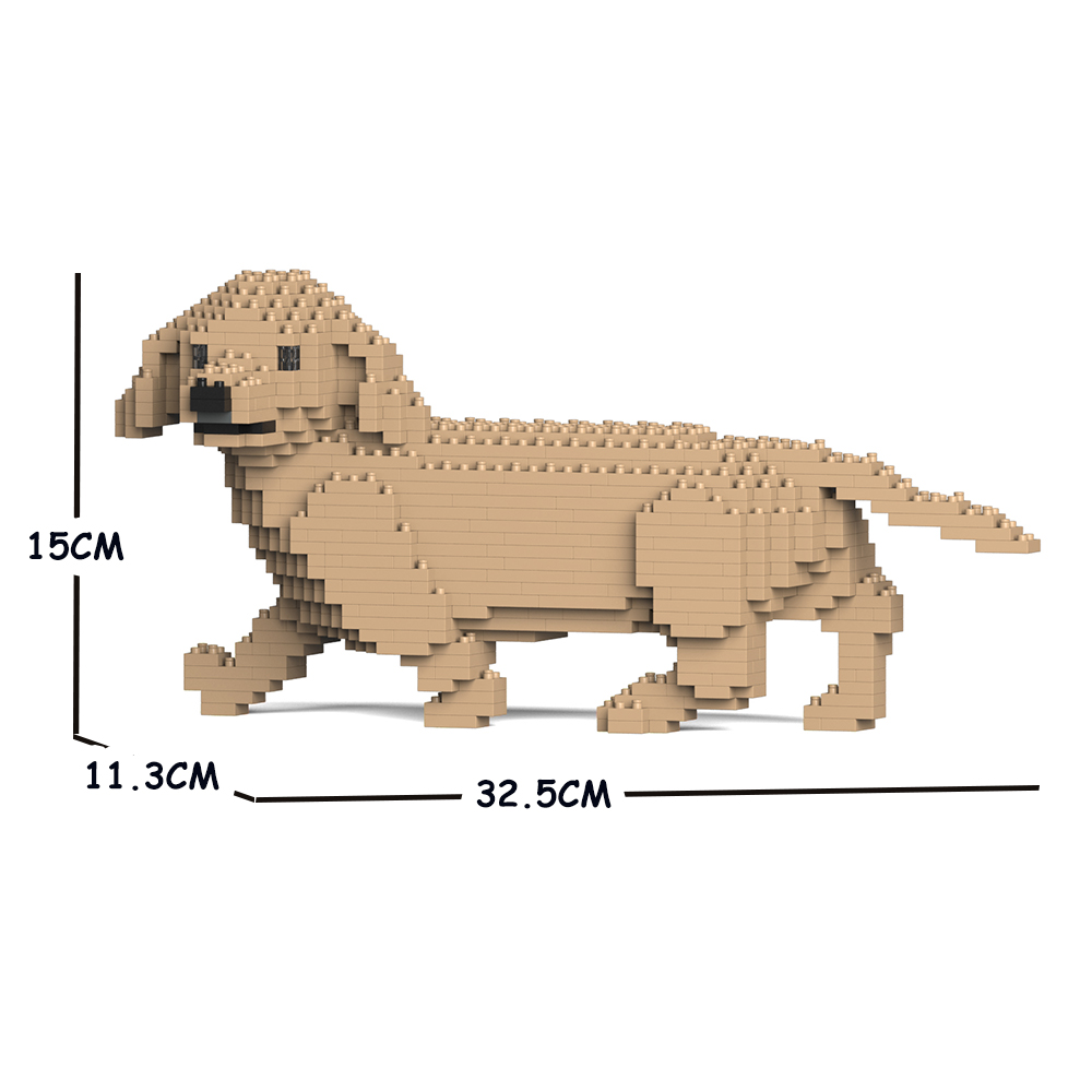 先行販売 JEKCA ジェッカブロック DOG 犬 ダックスフンド 品番