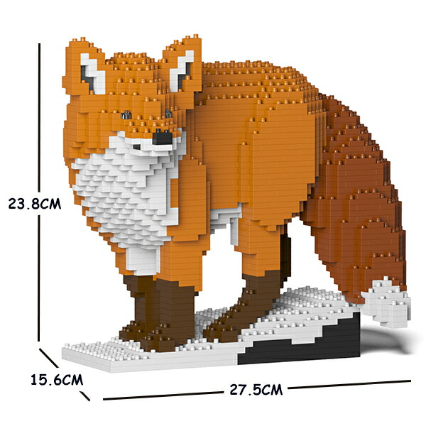JEKCA ジェッカブロック キツネ 03S Sculptor ST19FX03