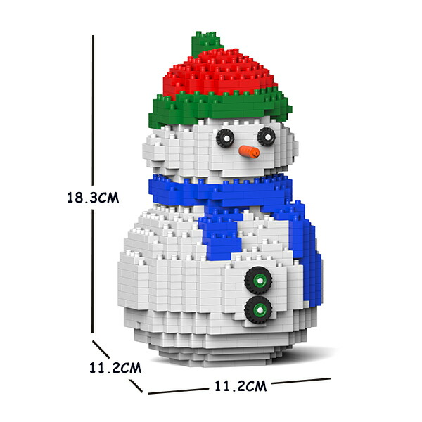 JEKCA ジェッカブロック 雪だるま 01S Sculptor ST17SN01