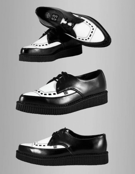 tuk shoes black and white