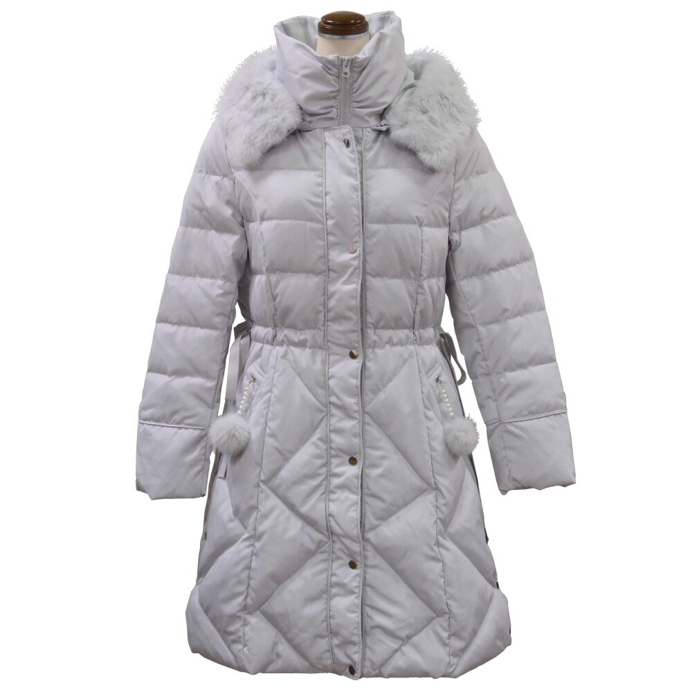 人気が高い ファー ポンポン使い暖かダウンコート グレー コート レディース 冬 ゆったりサイズ カジュアル きれいめ ロング ダウン アウター ロング丈 ダウン80 Aライン スタンドカラー 軽い 黒 Jenny International 宅送 Elcielogirasoria Com
