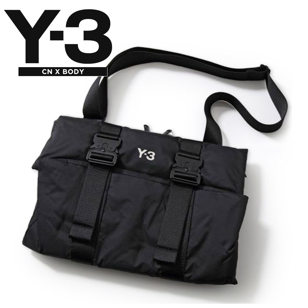 Y-3 アディダス　ヨウジヤマモト　ブラック ショルダーバッグ Y-3 ワイスリー ヨウジヤマモト adidas アディダス バッグ