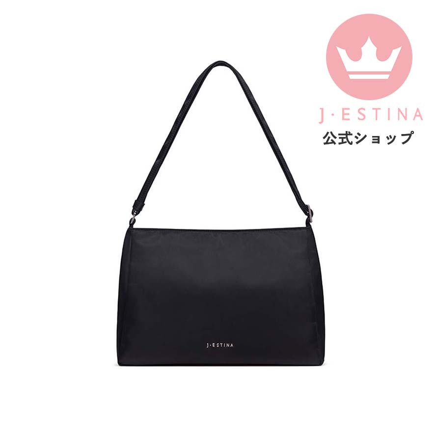 ショルダー ハンド バッグ ポシェット 黒 ブラック 2WAY 斜めがけ 肩がけ 手持ち トレンド おしゃれ プレゼント 彼女 妻 アイボリー ナイロン ブランド 高級 普段使い 百貨店 ブランド ご褒美 通勤バッグ 結婚式 デート トップハンドル シンプル 卒業式 入学式 ミニ｜J・ESTINA