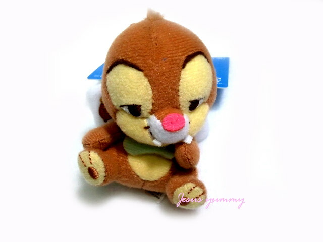 楽天市場 東京ディズニーリゾート限定 ベビーデール チップとデール おねんねストラップ お眠りストラップ お土産袋付き ｊｅｓｕｓ ｙｕｍｍｙ