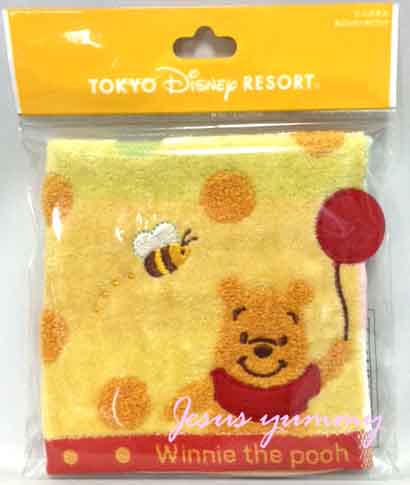 楽天市場 ミニタオル くまのプーさん プー 東京ディズニーリゾート限定 東京ディズニーリゾートお土産袋つき ネコポス対応 Disney ｊｅｓｕｓ ｙｕｍｍｙ