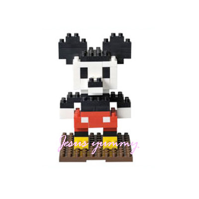 楽天市場 東京ディズニーリゾート限定 ミッキー ナノブロック Nano Block ミッキーマウス お土産袋付き Disney ｊｅｓｕｓ ｙｕｍｍｙ