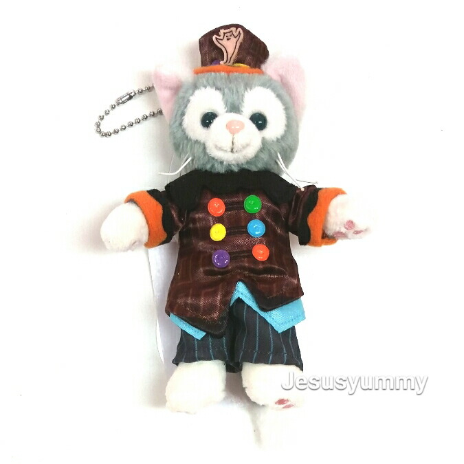 タグ付き　ディズニーシー ジェラトーニ ぬいぐるみバッジ　くるみ割り人形 TDS ジェラトーニ - 東京ディズニーシー くるみ割り人形