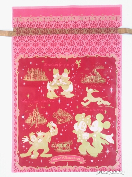 楽天市場 ディズニー ラッピング プレゼント用 袋 Lサイズ ピンク ギフト用に ミッキー ミニー ドナルド デイジー 東京ディズニーリゾート限定 ネコポス対応 ｊｅｓｕｓ ｙｕｍｍｙ