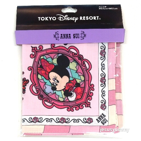 楽天市場 アナスイ ハンカチ ミニー デイジー ピンク Anna Sui プロデュース 東京ディズニーリゾート限定 お土産 Disney ｊｅｓｕｓ ｙｕｍｍｙ