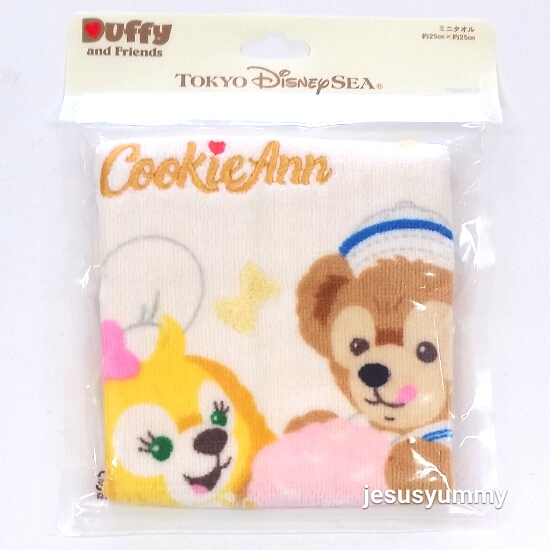 楽天市場 クッキー アン ミニタオル ハンカチ ダッフィーのお友達 クッキー 犬 東京ディズニーシー限定 お土産 Disney ネコポス対応 ｊｅｓｕｓ ｙｕｍｍｙ