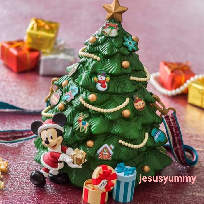 楽天市場 ミッキー ミニー クリスマス 19 ポップコーンバケツ 小物入れ プレゼント 東京ディズニーリゾート限定 お土産 Disney ｊｅｓｕｓ ｙｕｍｍｙ