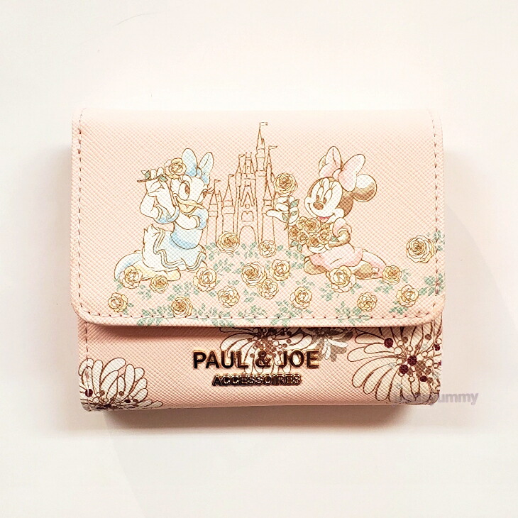 楽天市場 財布 折り畳み Paul Joe ミニー デイジー ピンク シンデレラ城 ローズ ポール ジョー 東京ディズニーリゾート 限定 お土産 Disney ｊｅｓｕｓ ｙｕｍｍｙ