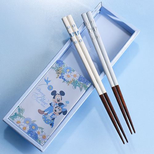 楽天市場 箸 セット はし 2膳 ミッキー ミニー ペア ギフト 幸せのブルー Disney Blue Ever After 21 東京ディズニーリゾート限定 お土産 Disney ネコポス対応 ｊｅｓｕｓ ｙｕｍｍｙ