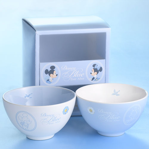 贈物 茶碗 2個 セット お茶碗 ミッキー ミニー ペア ギフト 幸せのブルー Disney Blue Ever After 21 東京ディズニーリゾート限定 お土産 Newschoolhistories Org