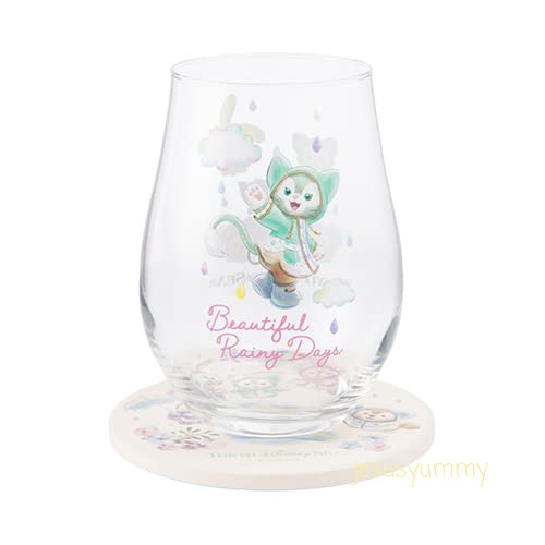 市場 ダッフィー ジェラトーニ フレンズのビューティフル グラス レイニーデイズ コースター