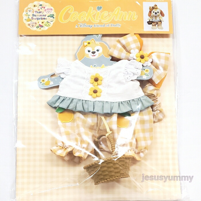 ダッフィー＆フレンズ カラフルハピネス ぬいぐるみコスチューム クッキーアン Amazon.co.jp: クッキーアン ぬいぐるみバッジ ダッフィー