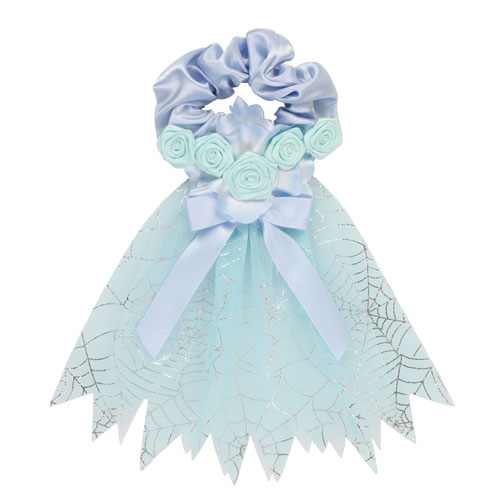 シュシュ リストバンド 花束 デザイン ブルー ディズニー ハロウィーン ハロウィン 21 東京ディズニーランド 限定 ディズニーリゾート お土産 Disney ネコポス対応 Bullpadel Cl