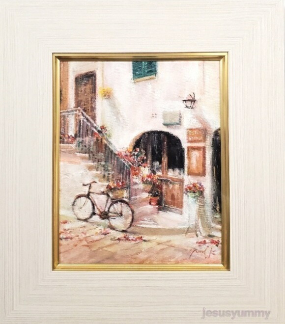 楽天市場】絵画 「Time to Go for Lunch！」 油彩画 油絵 原画 風景画 