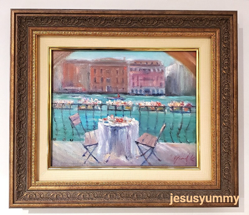 楽天市場】絵画 「ピクニック」 油彩画 油絵 原画 風景画 F10