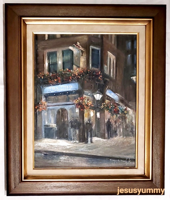 楽天市場】絵画 「ワイン畑へ続く路」 油彩画 油絵 原画 風景画 P6