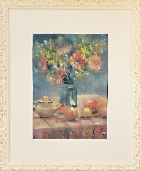 ひと房の詩2 絵画原画 NK-38 風の詩 中島潔作品集2026年版の名入れカレンダーを格安で