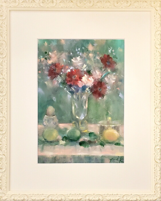 楽天市場】絵画 原画 「Mielikki〜森の女神」 水彩/パステル F4