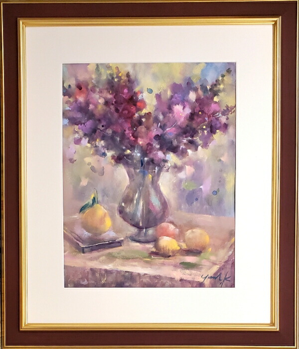 【美品】カルチュア・アンリミテッド J-one art in life　風景画 楽天市場】絵画 「Close to you 〜 春」2024 油彩画 油絵 原画