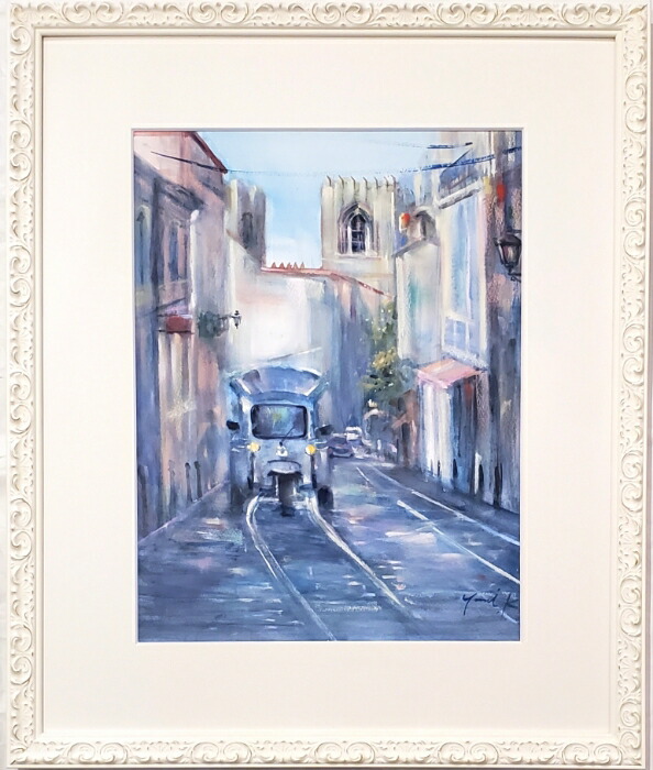 楽天市場】絵画 「ピクニック」 油彩画 油絵 原画 風景画 F10