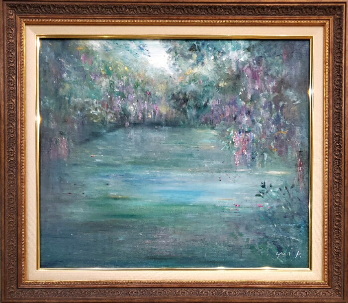 楽天市場】絵画 「ピクニック」 油彩画 油絵 原画 風景画 F10