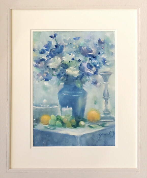 テオドール・パラディ、花とレモンのある静物、希少・額装画集画、新品額付 楽天市場】絵画 「Wishing your happiness」 水彩/パステル 原画