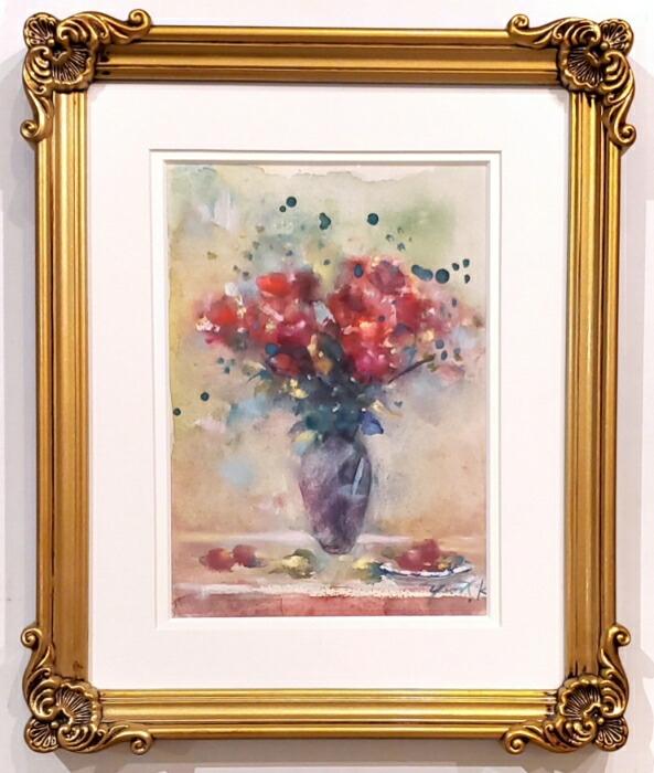 楽天市場】絵画 原画 「Small Gift」 水彩/パステル F4 静物画