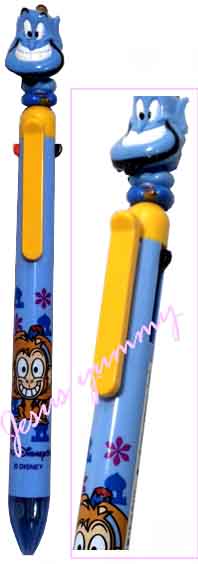 楽天市場 ジーニー 多機能ペン ボールペン３色 シャープペン 東京ディズニーリゾート 限定 ネコポス対応 Disney ｊｅｓｕｓ ｙｕｍｍｙ