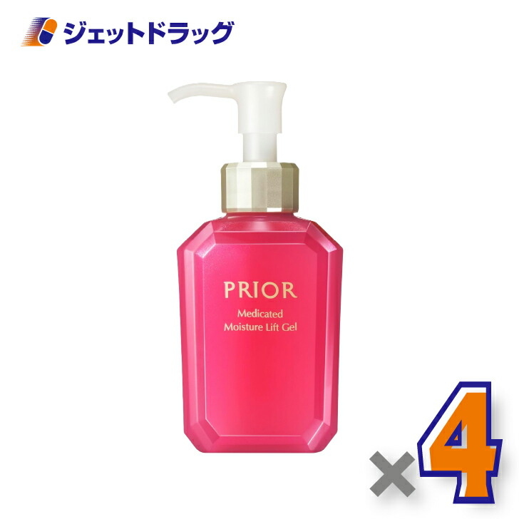 【医薬部外品】プリオール 薬用 うるおい美リフトゲル 120mL ×4個〔薬用・オールインワンジェル〕