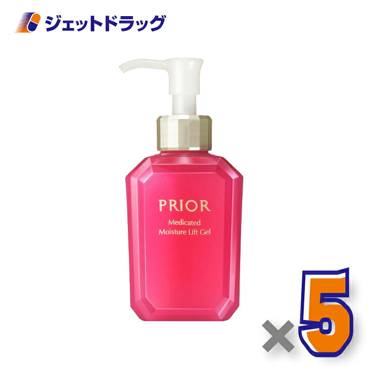 【医薬部外品】プリオール 薬用 うるおい美リフトゲル 120mL ×5個〔薬用・オールインワンジェル〕