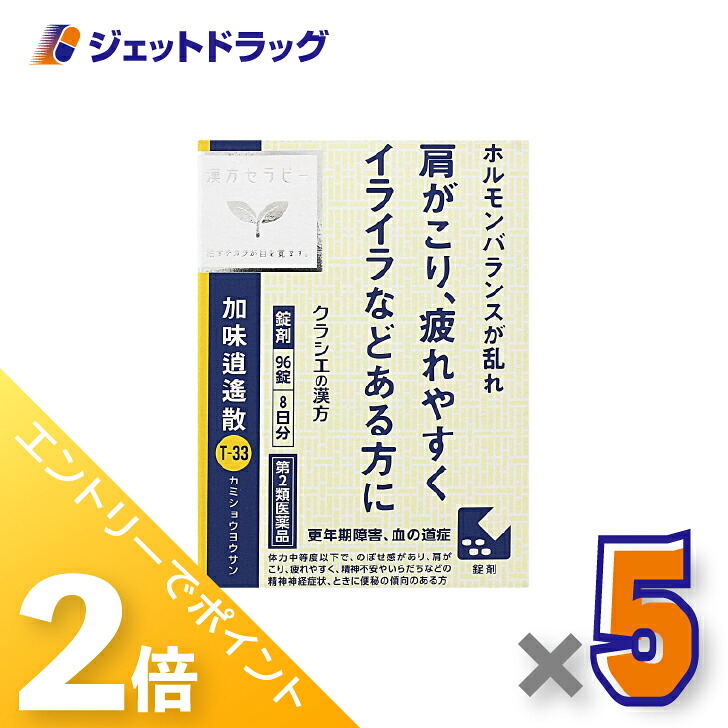【楽天市場】≪1日はジェットの日!全商品P2倍!≫【第2類医薬品】「クラシエ」漢方加味逍遙散料エキス錠 96錠 ×5個〔漢方・かみしょうよう ...
