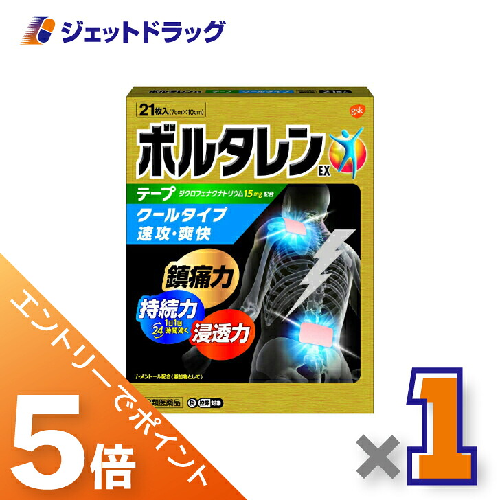 ボルタレンEXテープ(鎮痛消炎シップ)