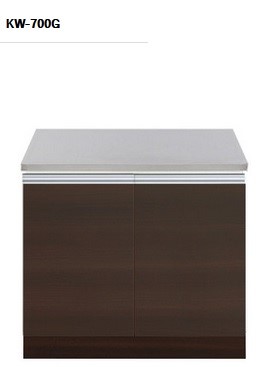 正規代理店 アイオ産業 KWシリーズ ガス台 品番KW700G 貸家 アパート マンション 戸建て 貸倉庫 貸店舗 ガス台単品 間口70センチ 奥行55センチ 高さ62センチ バックガード無し カラー4色 【エリア限定送料無料】|インテリア雑貨工房 Jetjet