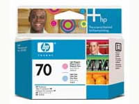 【お取り寄せ】HP HP70プリントヘッド ライトマゼンタ・ライトシアン C9405A ヒューレットパッカード ＨＰマルチパック インクジェットカートリッジ インクカートリッジ トナー｜JET PRICE