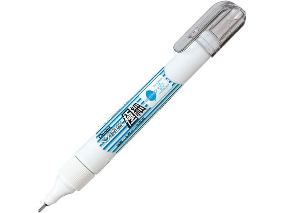 ペンテル/ペン修正液 極細 油性･水性インキ両用/XEZL61-W