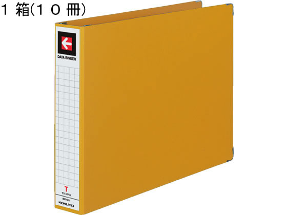 コクヨ 資料整理保存用具T(張りさける用・広広とした)T11×Y15 黄10冊 張りさける手合い Ｔ型とじ具 電子計算機整理保存用具 多穴 勘定書き整理保存用具 電子計算機用整理保存用具 整理保存用具