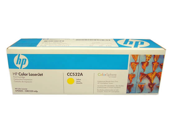 【お取り寄せ】HP プリントカートリッジ イエロー CC532A|JET PRICE