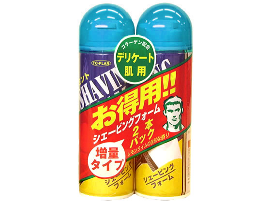 201円 売れ筋がひ贈り物! 東京企画販売 シェービングフォーム ミント 210g 2本パック
