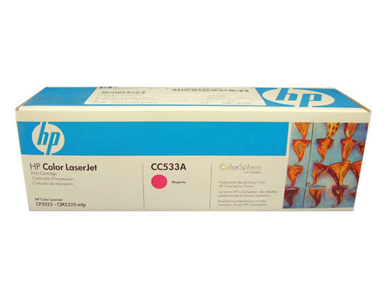 【お取り寄せ】HP プリントカートリッジ マゼンタ CC533A ヒューレットパッカード ＨＰマゼンタ インクジェットカートリッジ インクカートリッジ トナー