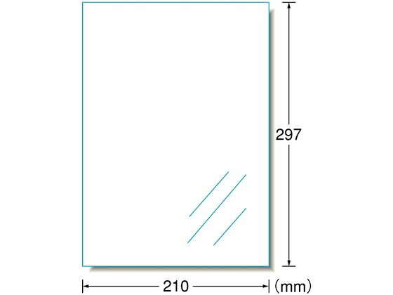 エーワン PPCラベル A4 ノーカット 透明ツヤ消しフィルム 100枚 27003 ノーカット レーザー用ラベルシール 粘着ラベル用紙|JET PRICE
