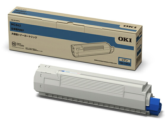 OKI 大容量トナーカートリッジ シアン TNR-C3PC2 沖データ OKI レーザープリンタ トナーカートリッジ インク|JET PRICE