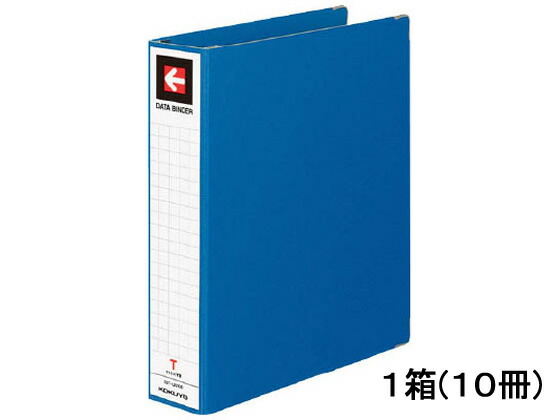 コクヨ データバインダーT(バースト用・ワイド)T11×Y9 青 10冊 バーストタイプ T型とじ具 コンピューターバインダー 多穴 伝票ファイル コンピュータ用ファイル バインダー|JET PRICE